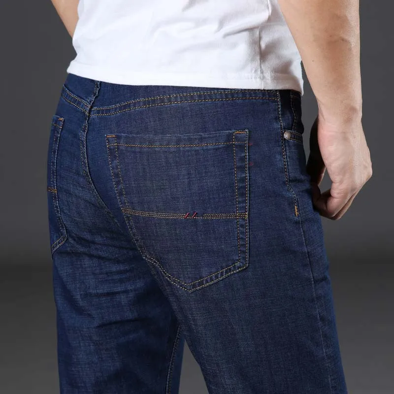 

Jeans for mens slim fit pants classic jeans male denim jeans Designer Trousers Casual skinny Straight Elasticity pants