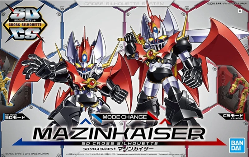 WSTXBD BANDAI SDCS 1/12 масштаб мазингер Haiser Z Q версия ПВХ фигурка Модель Детские куклы игрушки фигурные