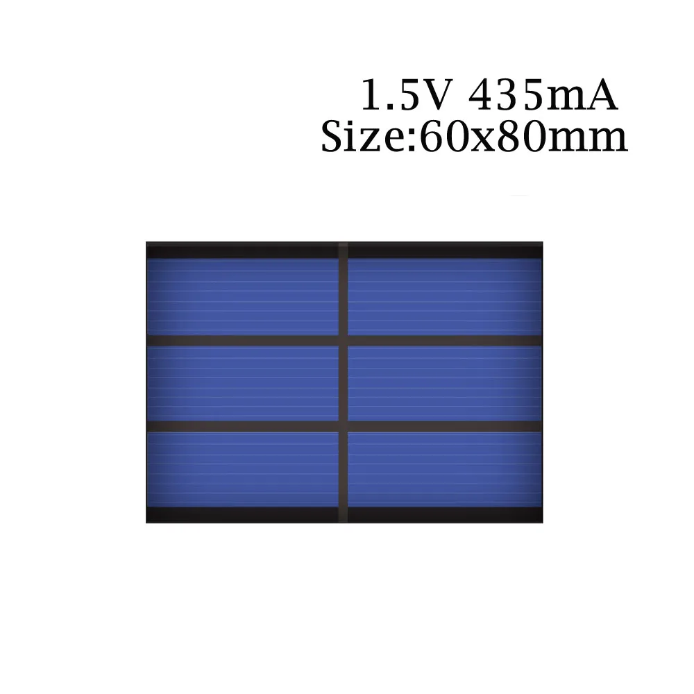 1.5V 435mA 100mA 120mA 150mA 250mA 300mA 350mA 435mA 500mA Панели солнечные 1V 1,5 V 2V Мини элемент для солнечной батареи для мобильного телефона Зарядное устройство Портативный - Цвет: 1.5V 435mA