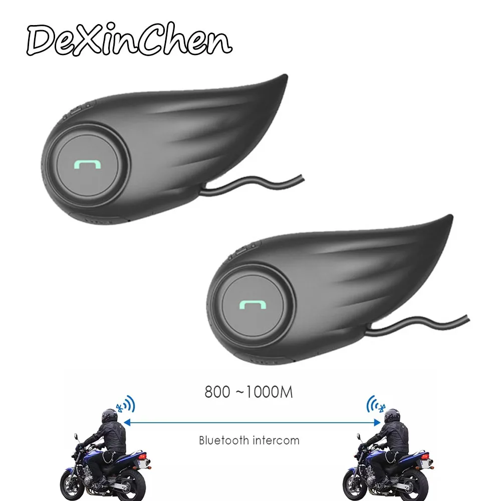 Гарнитура для мотоциклетного шлема Беспроводная Водонепроницаемая bluetooth