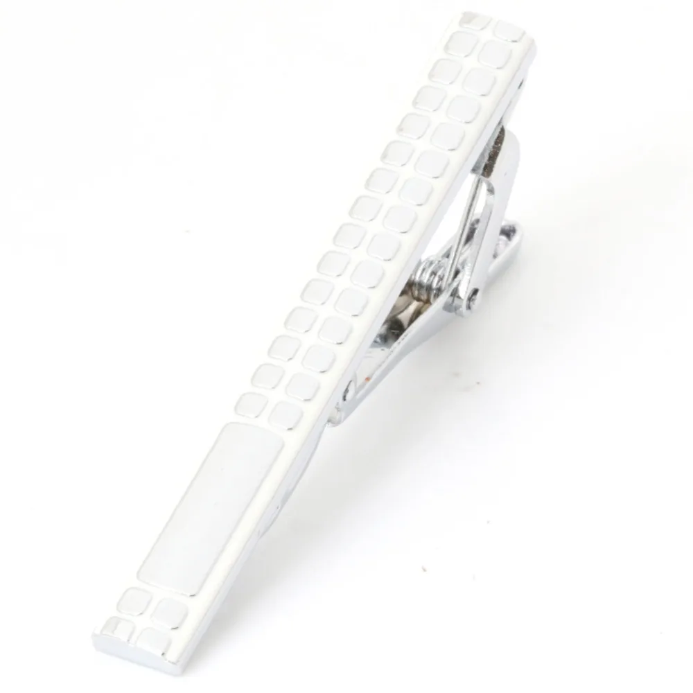 

Promotional price men's tie clip high-grade shipping silver