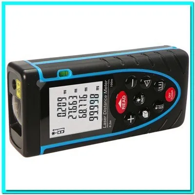 Лазерный дальномер RZ100 измеритель расстояния 100 м/328фт пузырьковый уровень|range