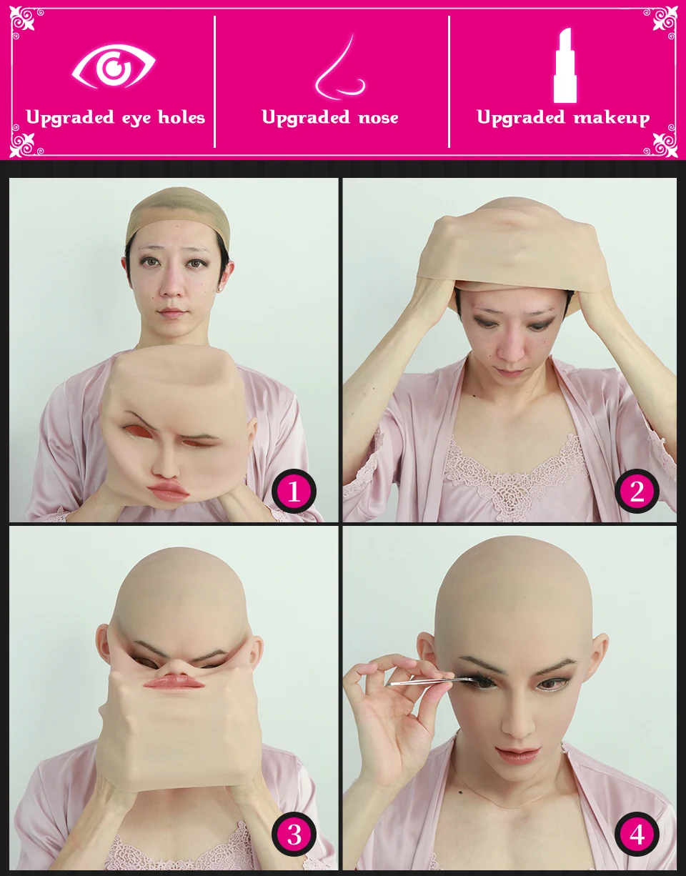 Realmaskmaster, силиконовая маска Ann, искусственная, с реалистичной кожей, маска для трансвеститов транссексуалов, для мужчин, транссексуалов, трансвеститов, трансвеститов, латексная Сексуальная