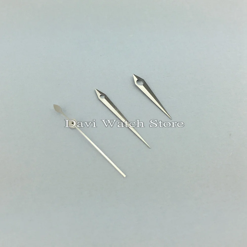 Подходит для Miyota8205/8215/821A, Mingzhu/DG2813/3804, комплект из стали, серебро и розовое золото, стрелки для часов
