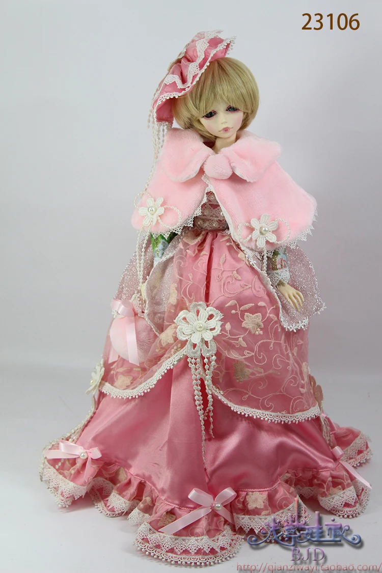 1/4 1/3 весы BJD платье + комплект накидки с капюшоном для BJD/SD Одежда Аксессуары куклы