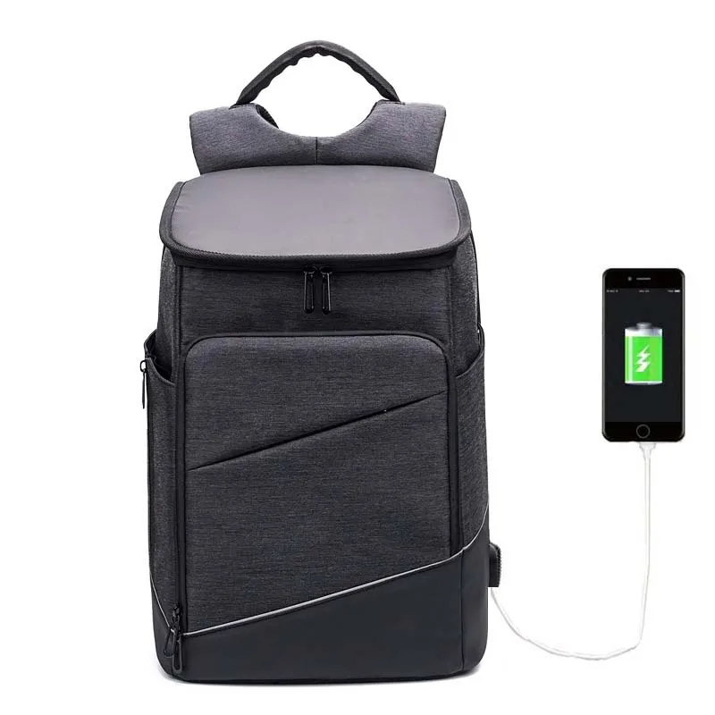 Горячая Распродажа мужской рюкзак для ноутбука 15 дюймов внешняя зарядка через USB