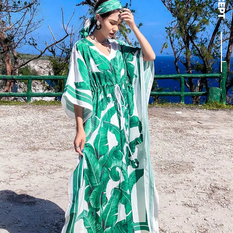 Летнее женское платье 2019 Клубное элегантное Бохо Макси Плюс Размер Свободное