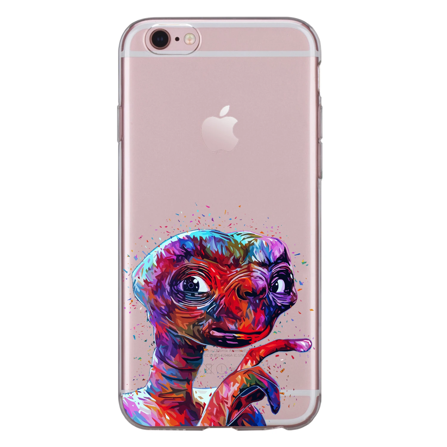 Чехол для телефона iphone XS Max XR X 8 7 6 6S Plus 5 5S SE 5C 4S из мягкого ТПУ силикона милого цвета