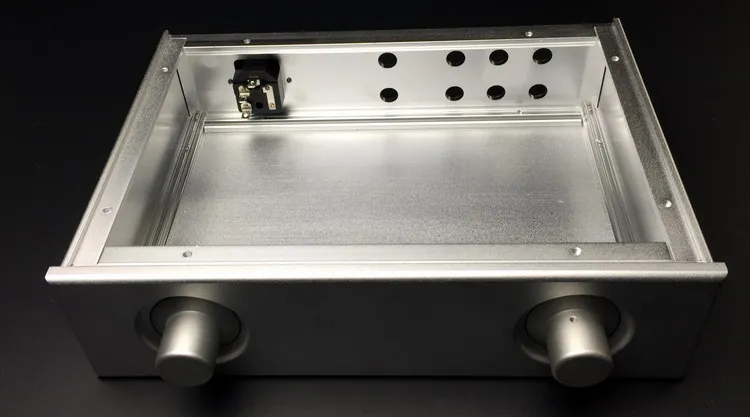 Внешний алюминиевый усилитель шасси для самостоятельной сборки