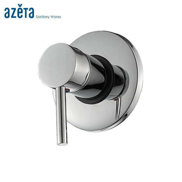 Смеситель для душа Azeta Круглый хромированный настенный скрытый MK-12A |