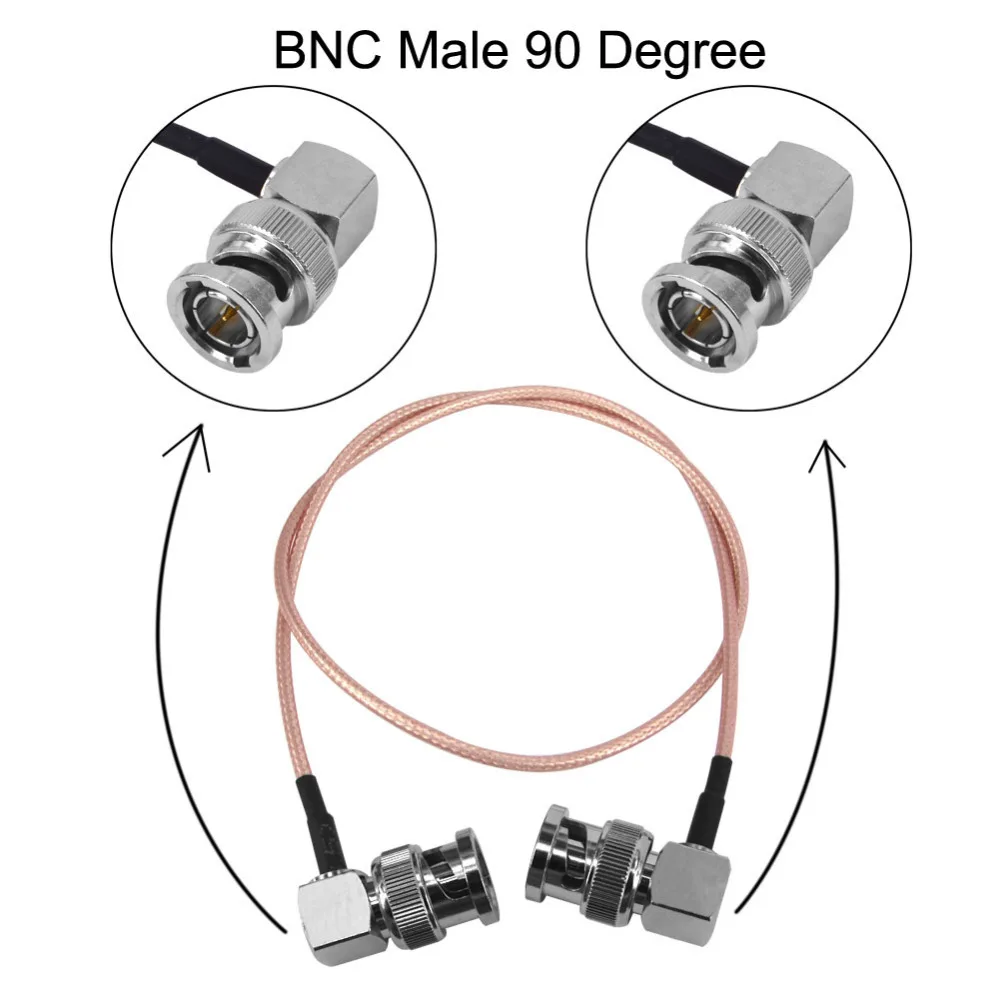BNC штекер прямоугольный RG179 коаксиальный кабель для подключения к BMCC видео камера