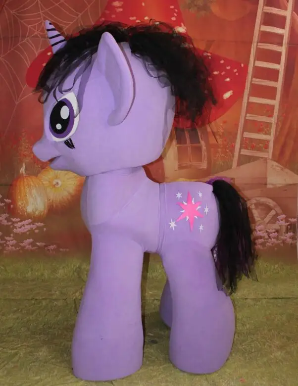 Twilight Sparkle OISK 6 стилей 4 ноги костюм коня-маскота Хэллоуин Рождество День рождения Празднование карнавал платье полное тело реквизит наряд - Цвет: Twilight Sparkle