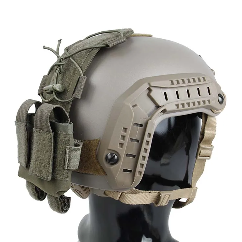 

Tactical TMC2873-RG MK2 Helmet Battery Case Pouch Helmet Special Paste attached Accessory Bag