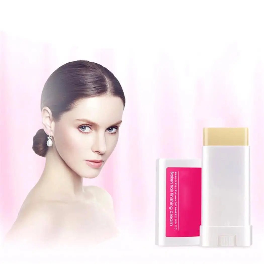 Мини Портативный долговечный сломанный волос отделка фиксирующий крем как