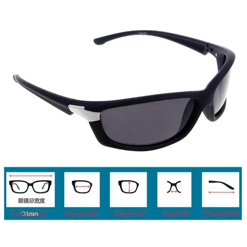 

Mens Polarized Sunglasses Driving Cycling Bicycle Sports Outdoor Fishing Goggles