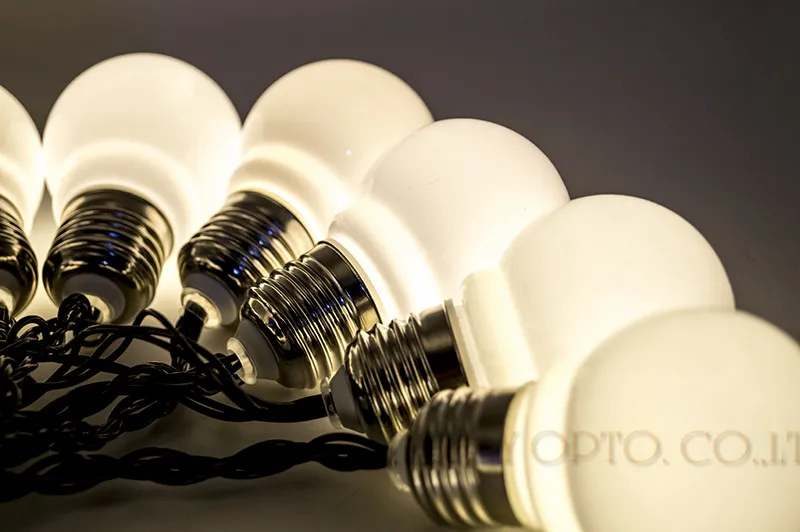 20 светодиодных шаров гирлянда Шариковая наружная светодиодная Рождественская