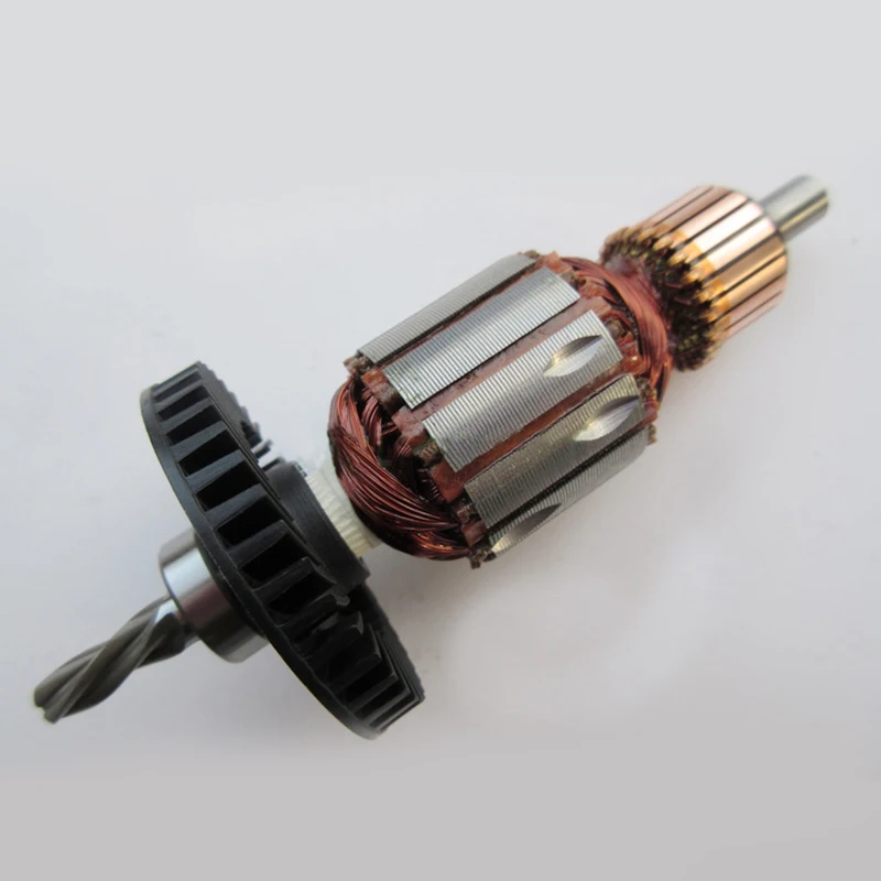 Бесплатная доставка! Ротор якоря электрического молота с приводным валом AC 220 В