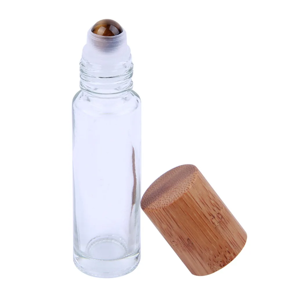 1 шт. натуральные хрустальные шариковые стеклянные бутылки эфирного масла с