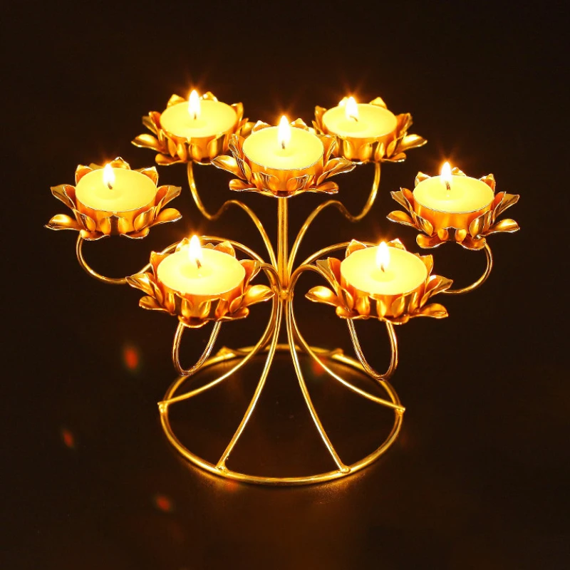 Собранная масляная ароматическая лампа из нержавеющей стали подсвечники в стиле