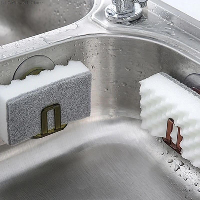 Держатель присоска для кухонной раковины губки стеллаж хранения мыла держатель