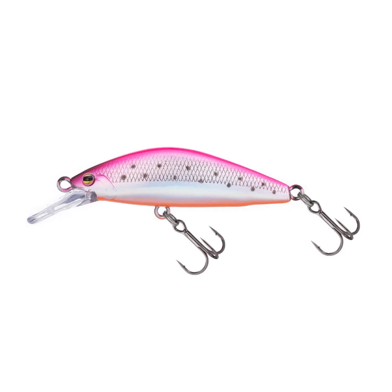LTHTUG Japanese Design Pesca Torrent Stream Hard Fishing Lure 48mm 5.8g Sinking Minnow Isca Artificial Baits For Perch Trout - Цвет: K