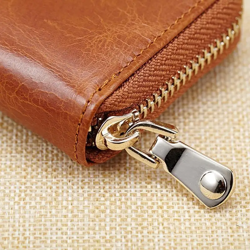 Кошелек DISNOCI из натуральной воловьей кожи модный бумажник для автомобильных