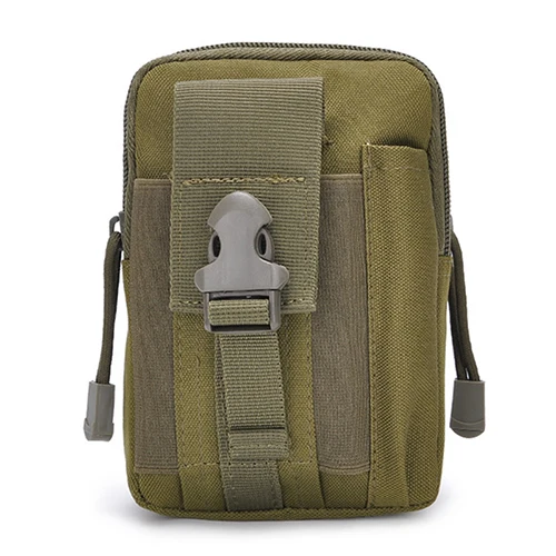 TACVASEN нейлон Molle Сумка поясная сумка маленькая Военная поясная сумка прочная страйкбольная армейская поясная сумка Пейнтбольные аксессуары - Цвет: Green