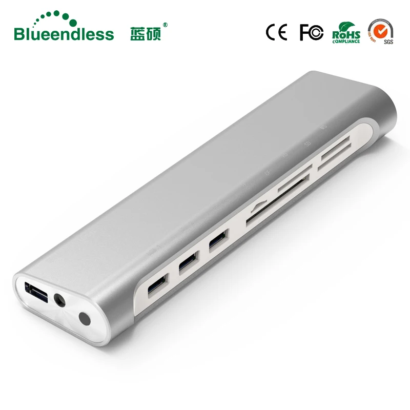 Новое поступление сегодня! 7 портов USB 1 быстрая зарядка и 2 порта DC 2V1A концентратор