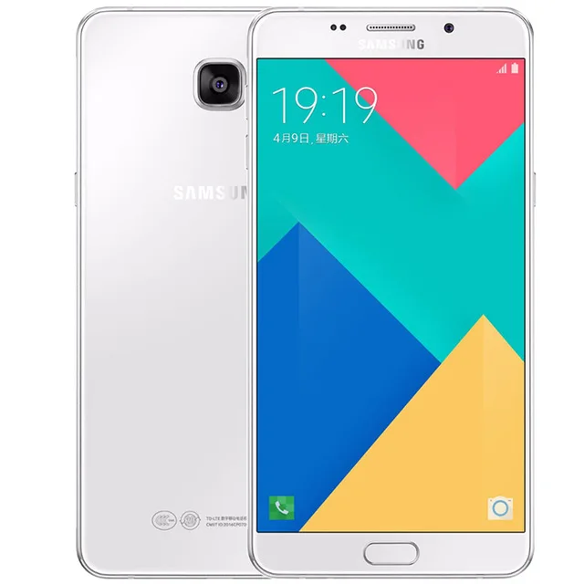 Белый Оригинальные samsung Galaxy A9100 6,0 дюймов 4 GB Оперативная память 32 ГБ Оперативная память 4G LTE 16.0MP Octa Core 5000 Max две sim карты NFC OTG телефона - Цвет: Белый