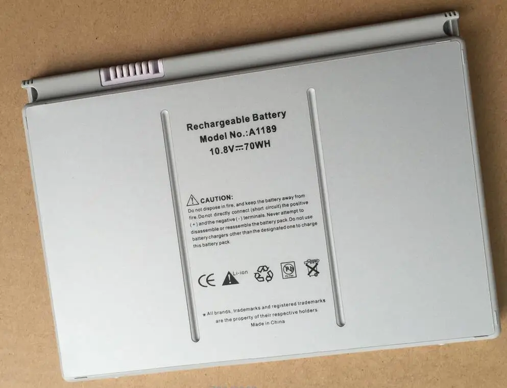Аккумулятор HSW A1189 для ноутбука Apple MacBook Pro 17 'MA611B A1151 A1212 A1229 A1261|Аккумуляторы
