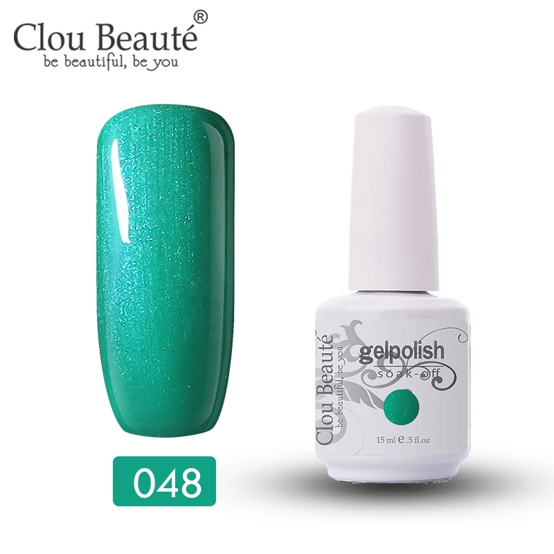 11048 Clou Beaute замачиваемый эмалированный Гель-лак 375 цветов УФ-гель для ногтей лак гель лак Полупостоянный гибрид ногтей искусство 15 мл - Цвет: 11048