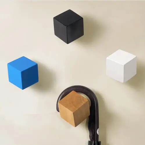 Креативные настенные крючки декоративные деревянные капельки для пальто