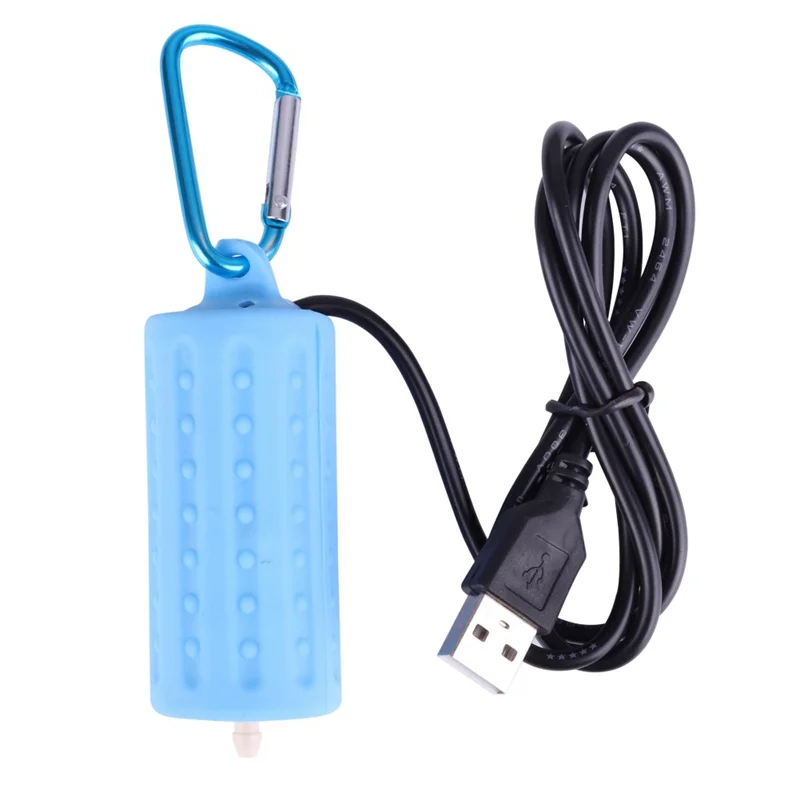 Открытый Рыбалка мини кислородный насос аквариума беззвучный USB увеличение содержания кислорода насос
