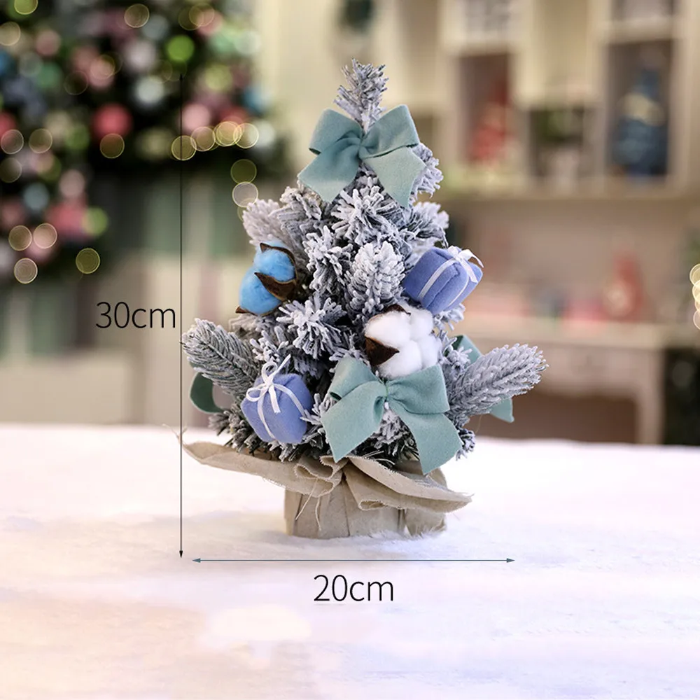 Artificial Tabletop Mini Christmas Tree Decorations Festival Miniature 30cm christmas tree ornaments arbol navidad | Дом и сад