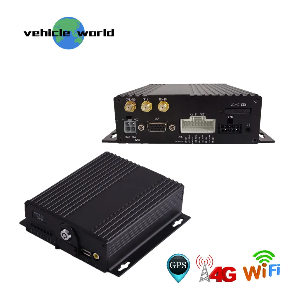 4Ch AHD 1080P двойная SD карта школьный автобус прицеп грузовик такси автомобиль