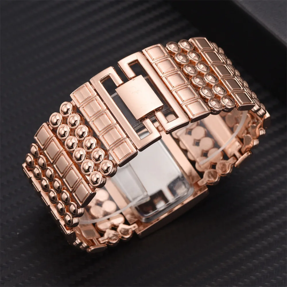 Современная мода saat Роскошные Брендовые женские часы из нержавеющей стали