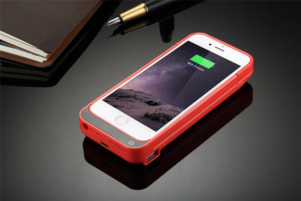 NTSPACE 4200 мАч портативный внешний аккумулятор чехол для iPhone 5 Внешний аккумулятор зарядное устройство чехол для iPhone 5S, se чехол для аккумулятора