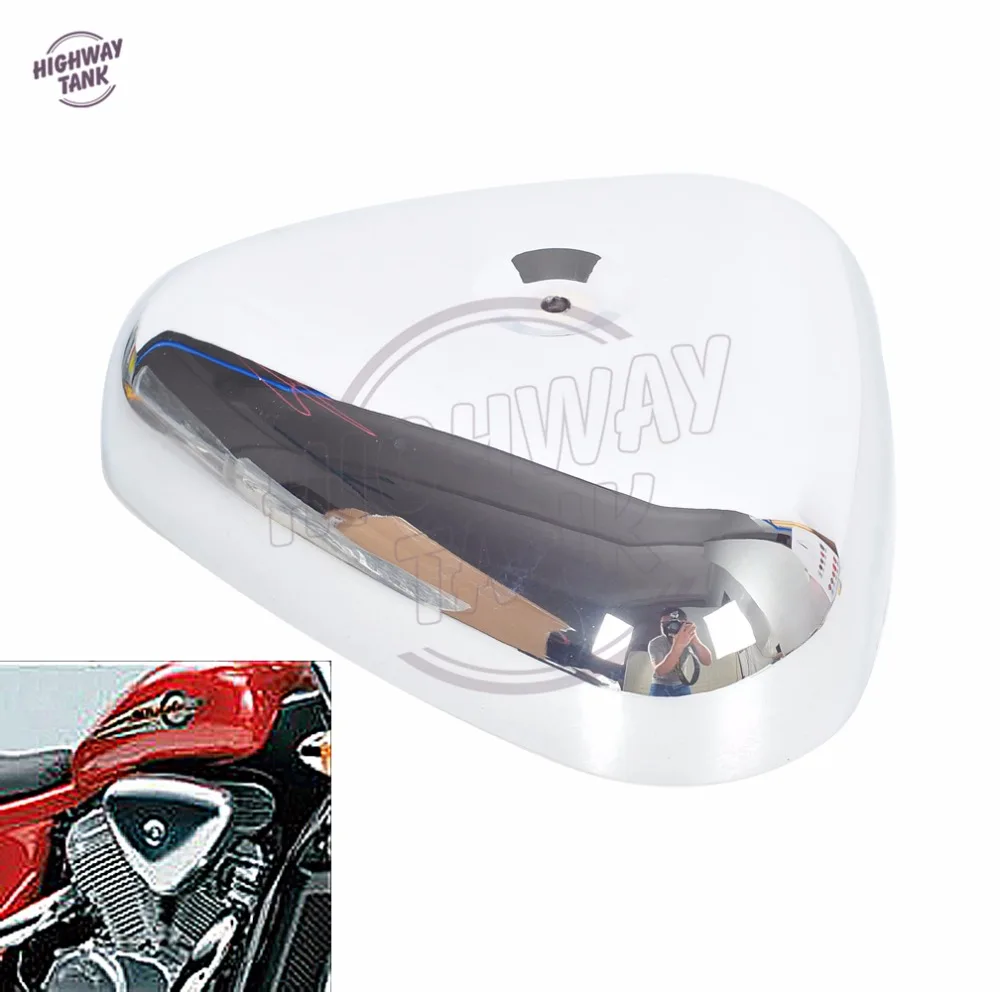 1 шт. чехол для мотоциклетного воздушного фильтра Honda Shadow VT600 VLX 600 STEED400 1988 1998|chrome