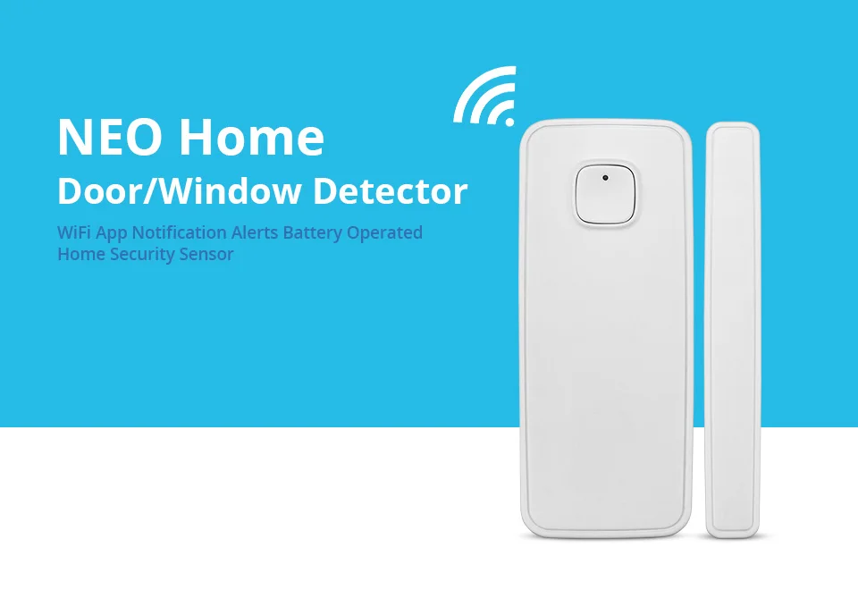 KERUI беспроводной WiFi приложение контроль датчик открытия дверей умный дом Alexa охранная сигнализация детектор работает с Amazon Echo Google Home