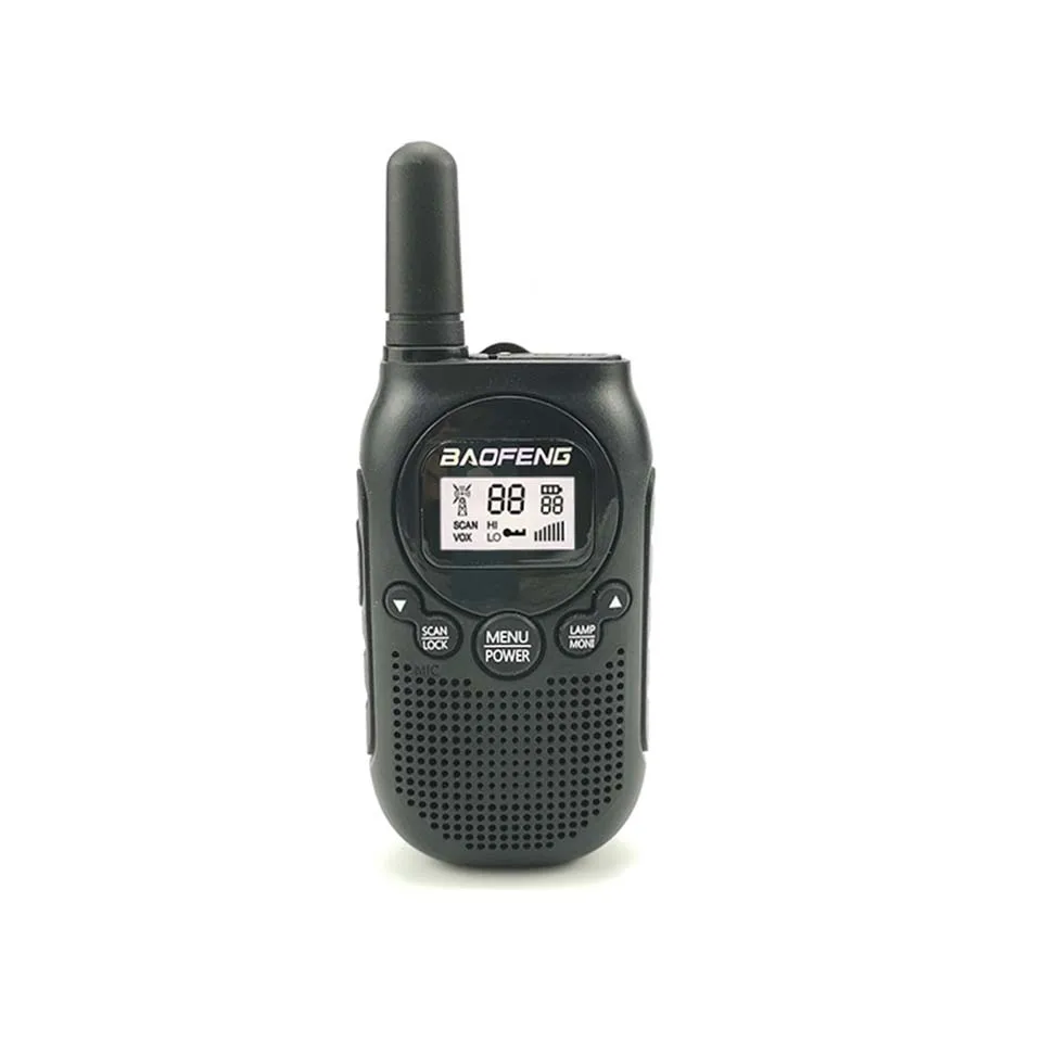 Новая Baofeng T6 мини рация 0,5 Вт FRS PMR портативная двухсторонняя радио детская игрушка интерфон Ham Радио Comunicador трансивер