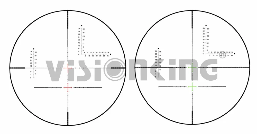 Visionking 10-40x56 боковая фокусировка прицел дальний Mira Telescopica. 308. 338. 50 Cal освещенный охотничий целевой прицел