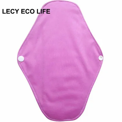 302 LECY ECO LIFE моющиеся гигиенические салфетки прокладки для менструального периода, 10 цветов mama прокладки с органическим бамбуковым хлопком внутри - Цвет: 302
