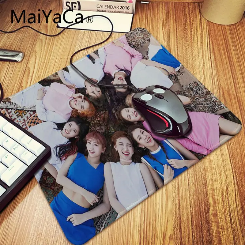 Maiyaca Twice Mina Momo Kpop Комфортный коврик для мыши игровой коврик для мыши xl скоростной коврик для мыши с клавиатурой ноутбук Настольный коврик