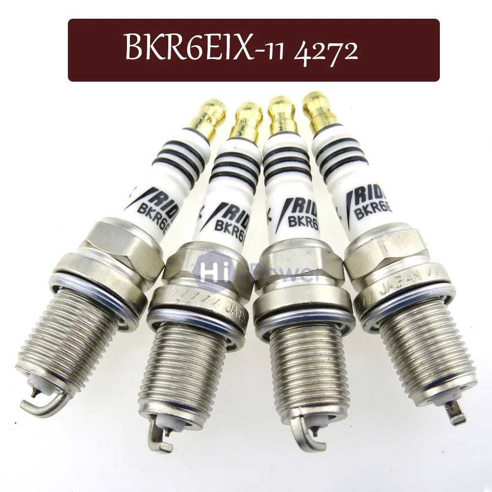 4 шт. BKR5EIX 11 5464 Иридиевые свечи зажигания для TOYOTA SUZUKI Acura Dodg BKR5EIX11 bkr5eix|Свечи и