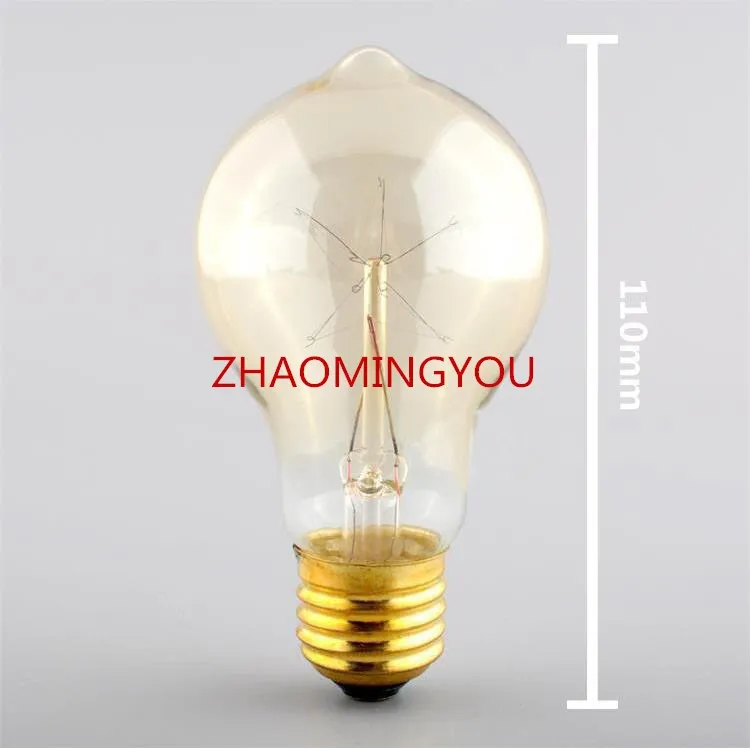 YOU 10PCS Edison Bulbs A19 E27 40W 220V Incandescent Filament Retro Light For Pendant Lamp | Лампы и освещение