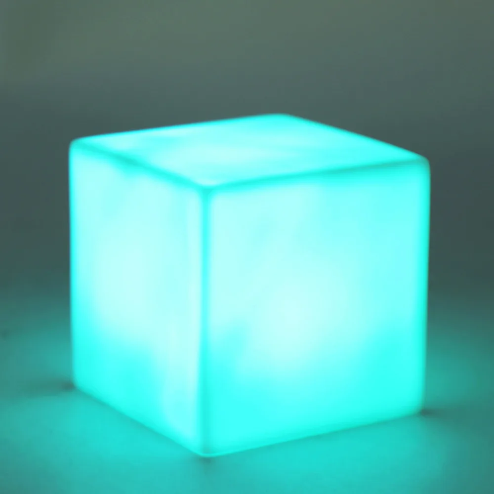 Ночник светодиодный меняющий цвет|night light table lamp|mood cubenight |