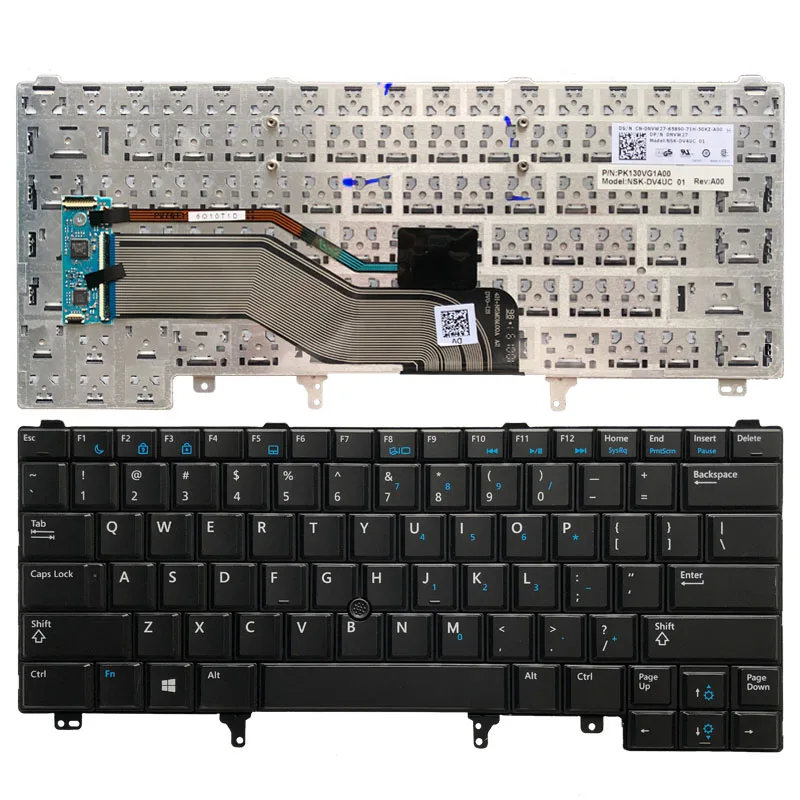 Клавиатура для ноутбука Dell Latitude E6420 E6320 E6430 E5420 E5430 E6430s|keyboard for dell|laptop keyboarde5520 keyboard |