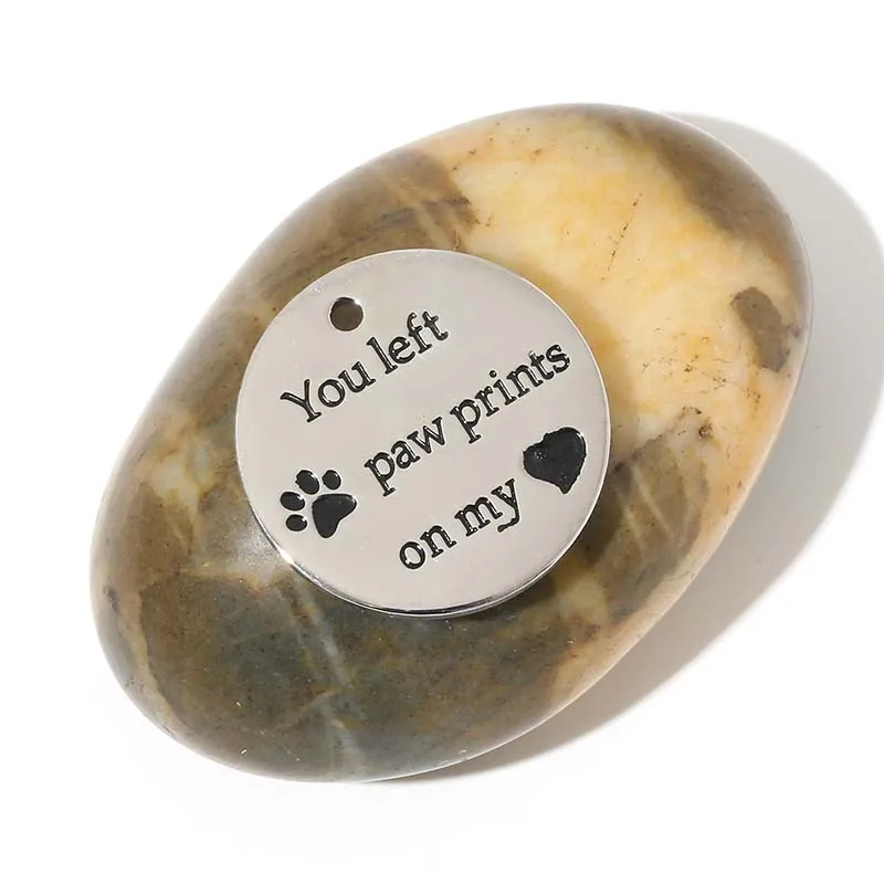 Гравировка животных Амулет лапа любовь мама друг семья Вдохновляющие