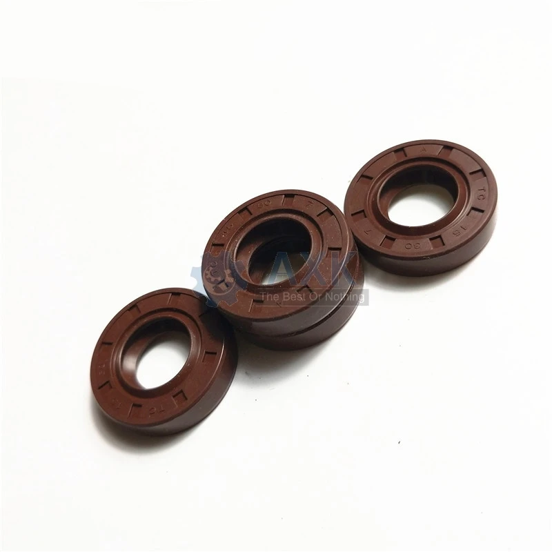 AXK 1 шт. 23x36x8 23x36x6 30x45x7 12x21x6 Viton FKM фторкаучук Весна две губы TC кольцо прокладка радиальный вал скелет сальник