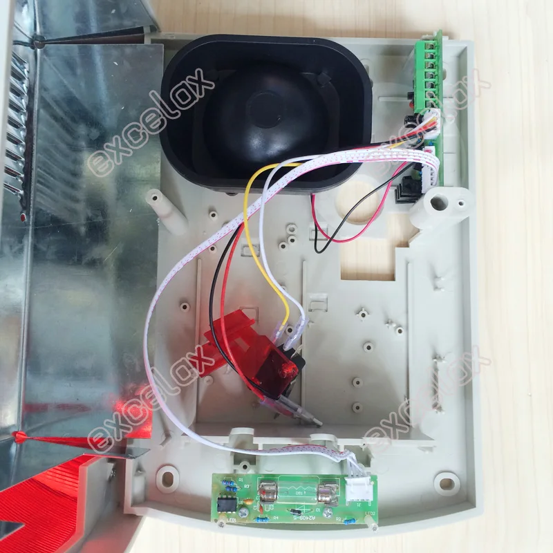 Открытый Водонепроницаемый проводной безопасности стробовая сирена звук